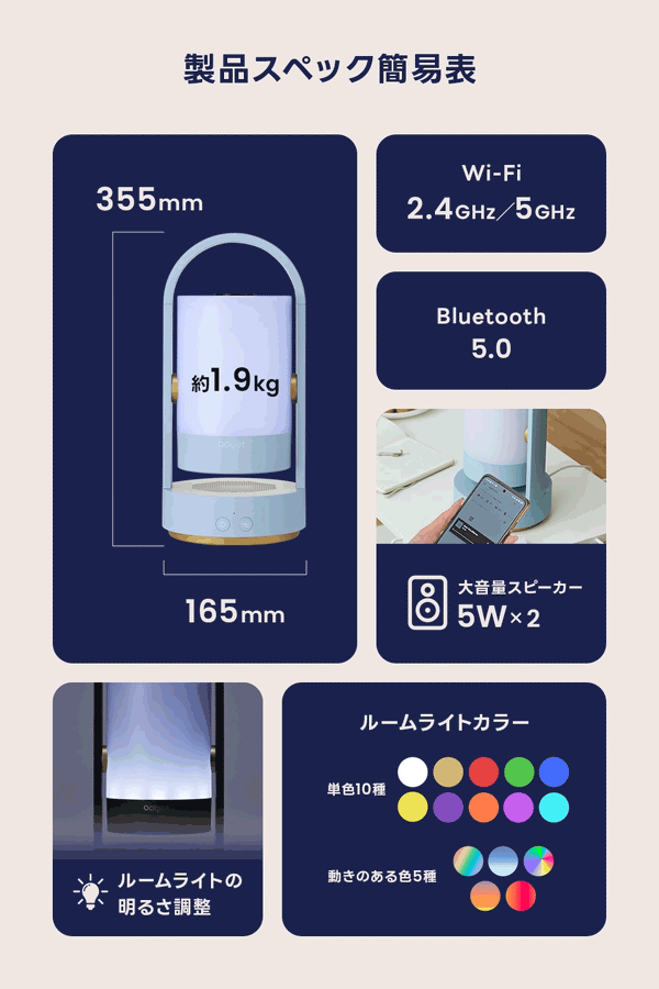 Adget Vesper - Room Light Projector