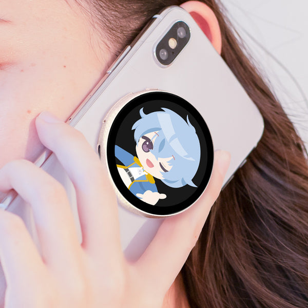スマホの裏にピタッと貼り付け